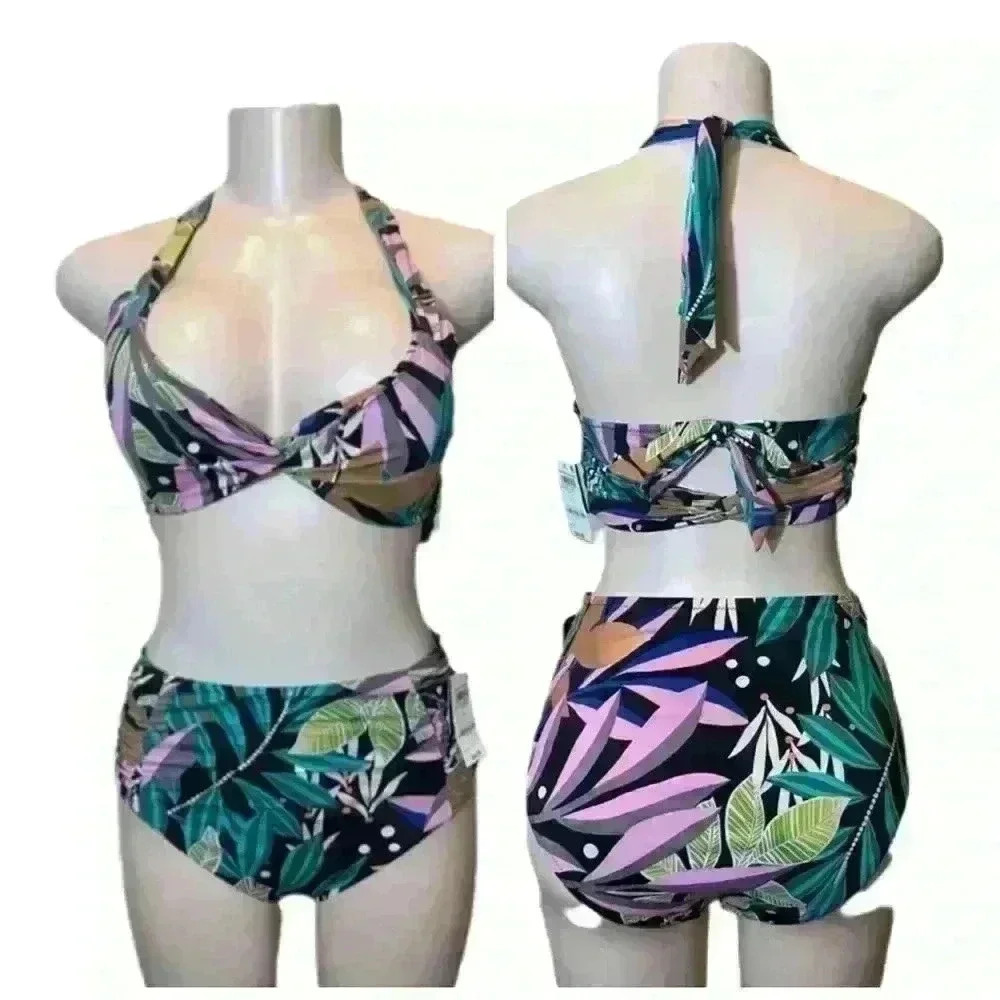 NWT BAR III biquini Size L
